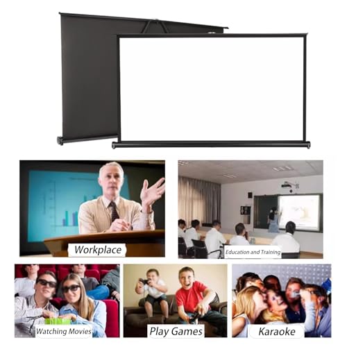 Pantalla portátil de proyección para escritorio 50" 16:9 miniatura 6
