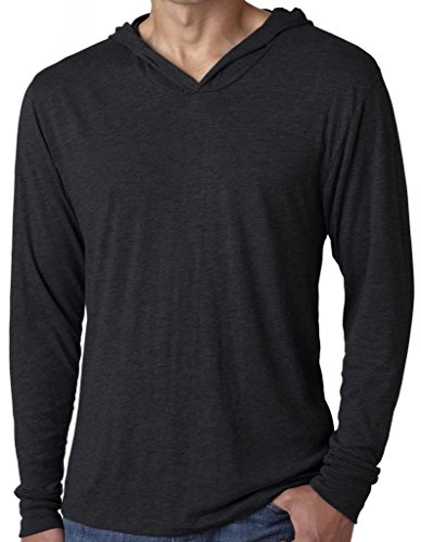 Yoga Clothing For You Mens Lightweight Tee Shirt with Hood