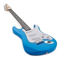 PERFECT FOR YOUNG MUSICIANS - Lightweight, ergonomic size body design, comfortable maple neck and smooth fingerboard make this guitar a perfect choice for beginners allowing for long practice without strain EXPLORE MULTIPLE GENRES - 3 single coil pic...