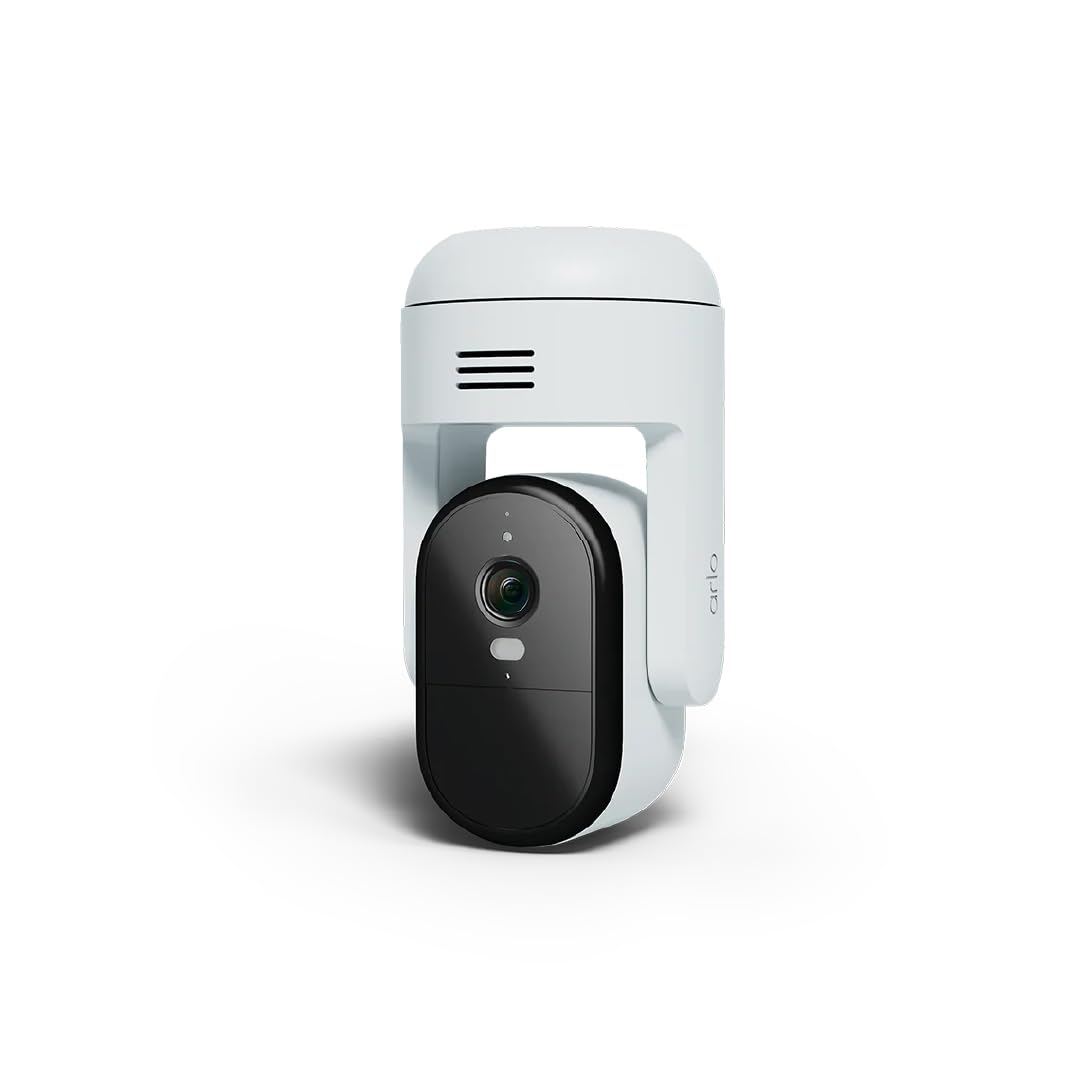 Arlo Essential 3 VMC3083 2K Pan Tilt Outdoor Wired Security Camera
