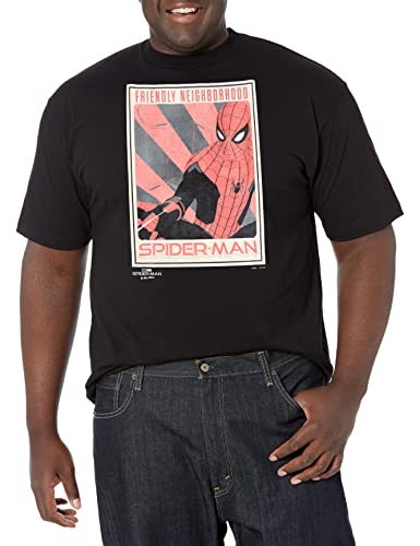 T-Shirt Marvel Spider-Man Homme Idee Cadeau Anniversaire Fete