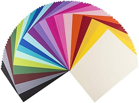 'Decorative "Anna Linen Look Coloured Paper DIN A4 100 Sheets