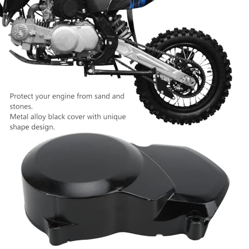 Image of Aramox Engine Stator Cover, Motorcycle Sprocket Chain Cover Engine Left Side Stator Guard Protector Replacement for 125 140 150 Engine Cover