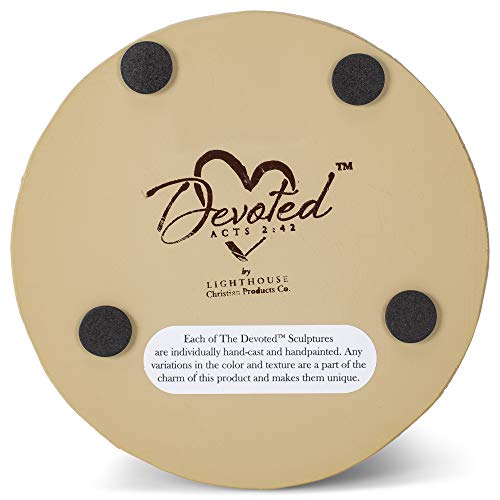 Lighthouse Christian Products Praying Husband Wife United In The Spirit 6 X 4.5 Cast Stone Sculpture #TOP4