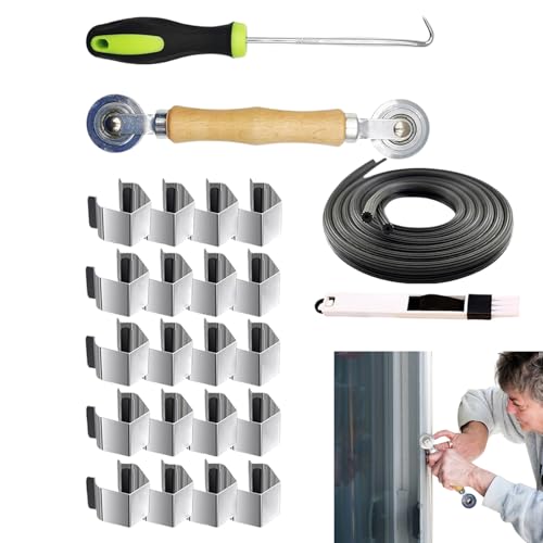 Kit de reemplazo para mosquiteras de ventanas, ideal para proteger tu porche, piscina y hogar 8