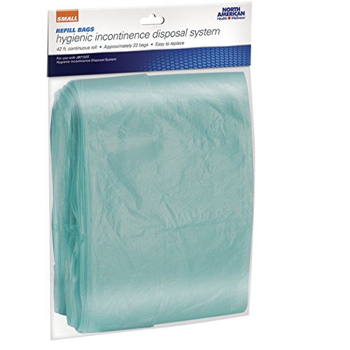 Adult Hygienic Incontinence Disposal Diaper System Refill Bags (Small 1)
