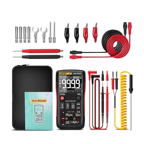 Q1 fW^}`[^[ 9999 AiOeX^[ True RMS vtFbVi}`[^[ DIY gWX^ RfT NCV eX^[ LCR [^[(Q1 Red Pro)