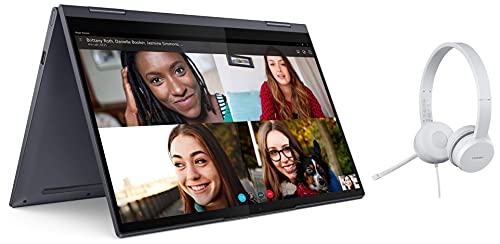 Image of Lenovo Yoga 7 11th Gen Intel i7 14 inch FHD IPS 2-in-1 Touchscreen Laptop (16GB /512GB SSD /Win10 /MSO19 /Digital Pen /Aluminium Surface /1.43Kg), 82BH00E0IN 110 Stereo USB-A Headset