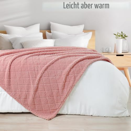 Whale Flotilla Kuscheldecke Decke Weiche Fleecedecke für Couch, 150x200 cm – Ansicht 6