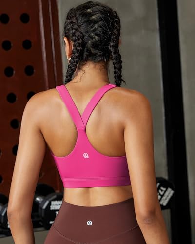 Image of RUNNING GIRL Sports Bras for Women, Molded Cup High Impact Sports Bra Workout Bras for Women High Support Racerback