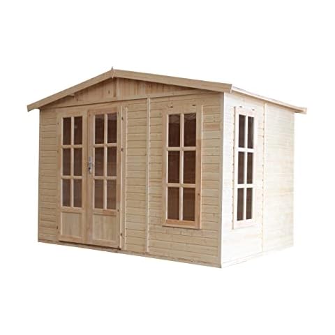 TIMBELA Gartenhaus Holz 6 m2 Cover