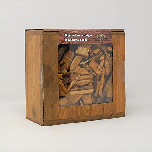 Landree Erle Grill-Räucherchips, 3L Box, Qualitätsgeprüft direkt vom Hersteller aus Schleswig-Holstein