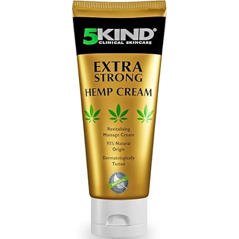 5kind Extra Strong Hemp Cream for Muscles Cover