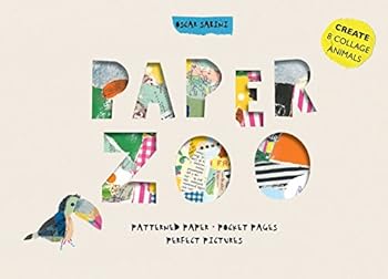 Hardcover Paper Zoo Book