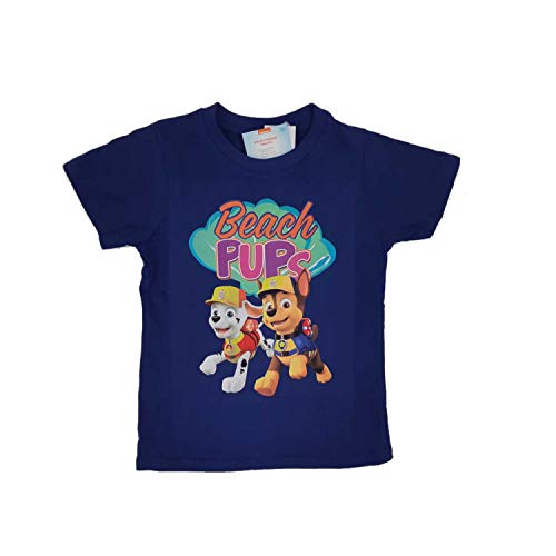 Paw Patrol Jungen T-Shirt (6-8 Jahre, Dunkelblau) Cover