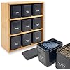 Amazon.com: AllSpice Tea Organizer Rack with 9 Tins & 160 Magnetic ...