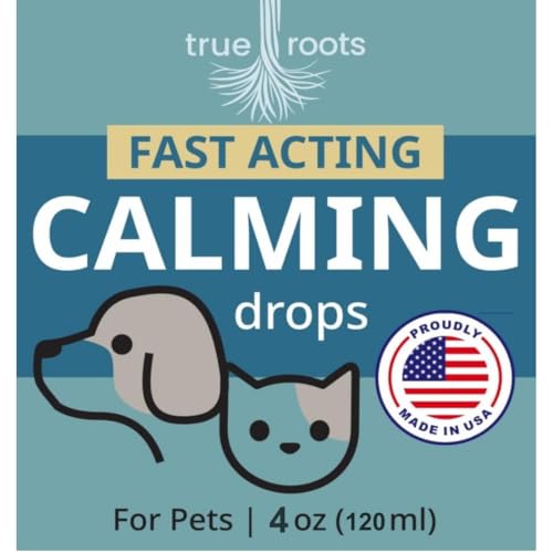 Dogs and Cats Calming Drops - Calmness and Pets Well-Being - 6 in 1 Formula with L-Theanine Valerian Lemon Balm Chamomille - 120 Servings - Made in USA - Bacon Flavor 4oz - Thumbnail 2