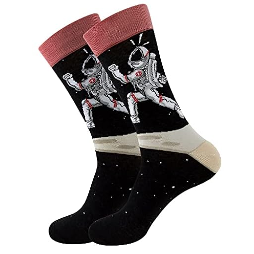 Generisch Calcetines de algodón de astronauta, para mujer, I, talla única | Ya disponible en tu tienda friki favorita! En mundofriki.es! Generisch Calcetines de algodón de astronauta, para mujer, I, talla única | Ya disponible en tu tienda friki favorita! En mundofriki.es!