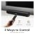 Sound Bars for TV 16-inch, Cinematic Soundbar for TV with Impactful Bass, Dynamic Lights and Remote Control, Wall Mountable, Bluetooth TV Sound Bar Speakers with Bluetooth/Optical/AUX Connection