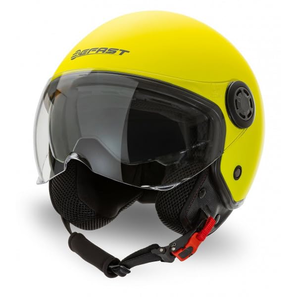 Rapid III Jethelm, Motorradhelm mit doppeltem kratzfestem Visier, waschbarem Innenfutter und sicherem mikrometrischen Verschluss, viele Farben erhältlich
