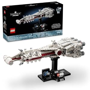 LEGO Star Wars: A New Hope Tantive IV - Creative Building Set for Adults - 25th Anniversary Starship Model - Collectible Build and Display Gift Idea for Star Wars Fans - 75376