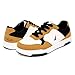 Nautica Kids Boys Casual Low-Top Lace-Up Court Shoes, Fashion Sneakers - Trainers for Skate, Tennis, Walking, and Workouts-Big Kid-Little Kid-Gabe-Honey Black White-Size 1
