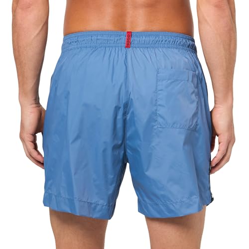 HUGO Men's Standard Logo Taping Swim Trunk2