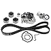 TKF004 Timing Belt Kit with Water Pump Fit for Subaru Impreza Wrx Sti Forester Legacy Outback 2.0L 2.5L Turbo H4 DOHC Replaces#TCKWP328 TKF-004