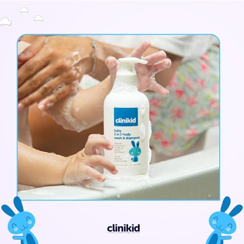 Image of Organic Baby 2-in-1 Body Wash & Shampoo, Deeply Cleanses the Skin and Hair, Soft and Smooth Hair, 8.45 Fl Oz (1)