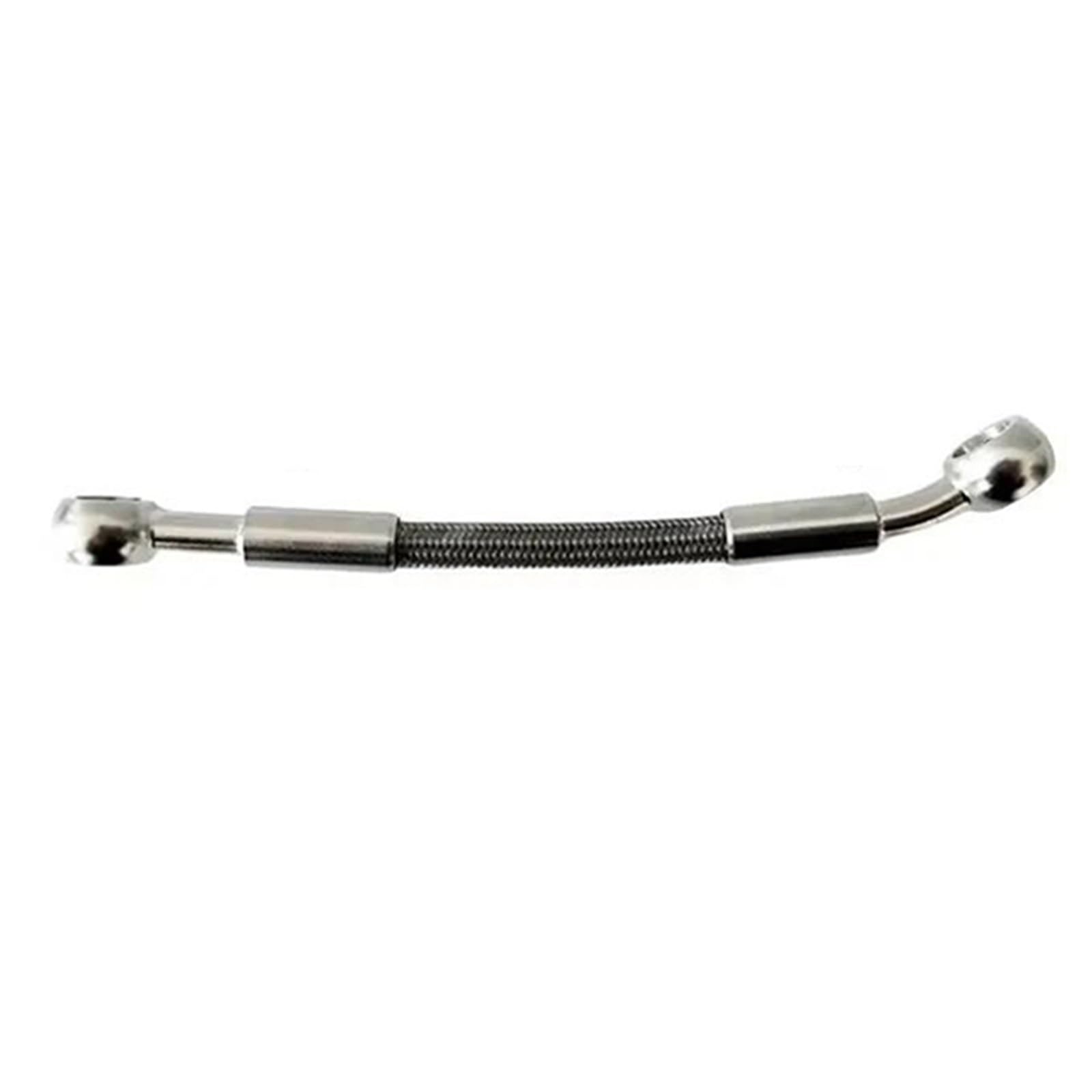 Tubo flessibile dell'olio M10 0°-28° Accessori Per Moto Tubo Flessibile Per Olio Idraulico, Freno Anteriore E Posteriore Rinforzato In Acciaio Inossidabile Intrecciato(220cm)