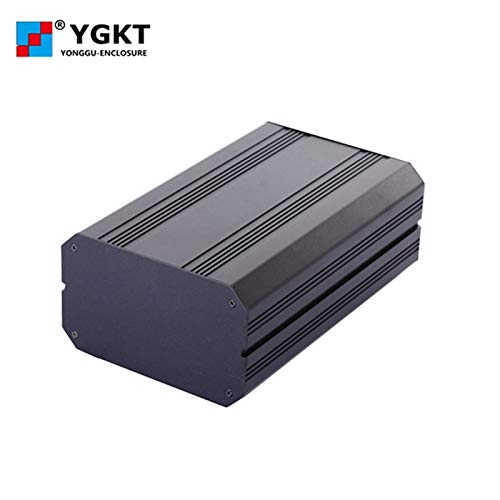 Davitu 160-94-250 mm (W-H-L) aluminum electronicsenclosure PCB box aluminum box electronics - (Color: silver sand blast)