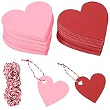 anhänger papiere vergessen VIELSEITIG - Die herzförmigen Anhänger sind romantisch und wunderschön und eignen sich perfekt als Glückwunschkarten für Hochzeiten, Geschenkanhänger, Preisschilder, Dankeskarten oder Liebesbriefen usw.