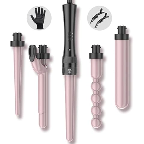 ELEHOT 5 in 1 Hair Curling Wand Set Cover