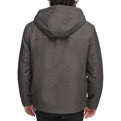 Image of Levi's Men's Soft Shell Two Pocket Hooded Trucker Jacket