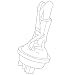 Ford 1S7Z-9L492-BA Actuator ASY