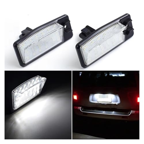 Luz Placa Matrícula LED para Coche Nissan Altima Maxima y Murano 2009-2014 3