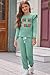 blibean Girls Fall Clothes Sets Girl Fashion Sweatsuit Outfits Tween Kids School Lounge Sweat Suits Shirts Tops Teen Jogger Matching Clothing Ropa Niña Size 4-5 Years Old Christmas Green