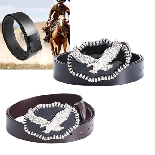 Men PU Belt Buckle Waist Belt Pin Buckle Waistband Punk Belt for Jeans Pants Belt Teens Boy Accessories2