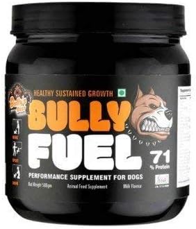 Bully's Fuel Milk Flavour Multi Vitamins Dog Supplement 500 gm