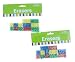 Fun Express Rubber Color Building Block Brick Erasers (48 Pack)