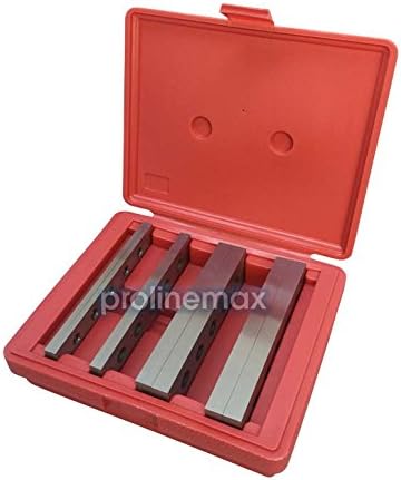 4 Pair 3/16 - 1/2'' x 6'' Steel Parallel Set Precision Gage Gauge Block 8 PCS