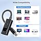 Cable Matters 8K 60Hz Mini displayport auf HDMI Adapter (DP 1.4) mit 4K 120Hz oder 8K 60Hz, Mini DisplayPort HDMI 8K 60 HzAdapter in Schwarz
