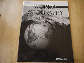 Paperback World Geography Test/Quiz Key Book