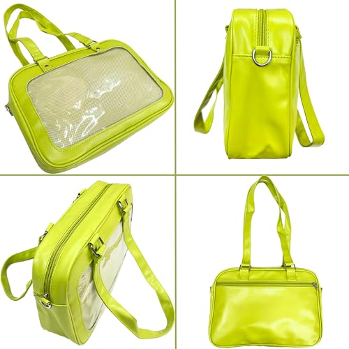Image of TTCAYU Ita Bag Crossbody kawaii Pin Display Bag with Insert Ita Messenger Bags Japanese Handbag Shoulder JK Purse for Girl