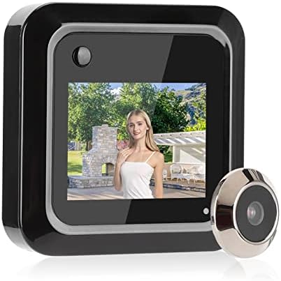 Zetiling 2.4-inch Smart Door Viewer with Wide Angle Camera, TFT LCD Display, and Photo Recording Capability, Zetiling6k7gmzg8ue