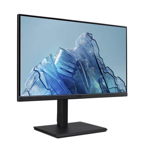 Image of acer CB271 bmirux 27 inch Full HD 1920 x 1080 Zero Frame Home Office Monitor | AMD FreeSync | 1ms VRB | 75Hz | 99% sRGB | Delta E<1 | Height Adjustable Stand with Tilt & Pivot (USB Type-C & HDMI Ports)