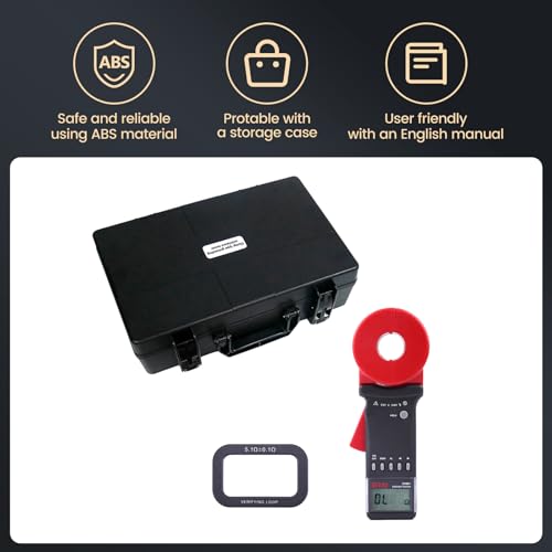 Image of EITAI2100+ Bluetooth Clamp Ground Earth Resistance Meter Tester, 0.01Ω-1200Ω, Φ1.26inch /32mm, Manufacturer Direct Sales