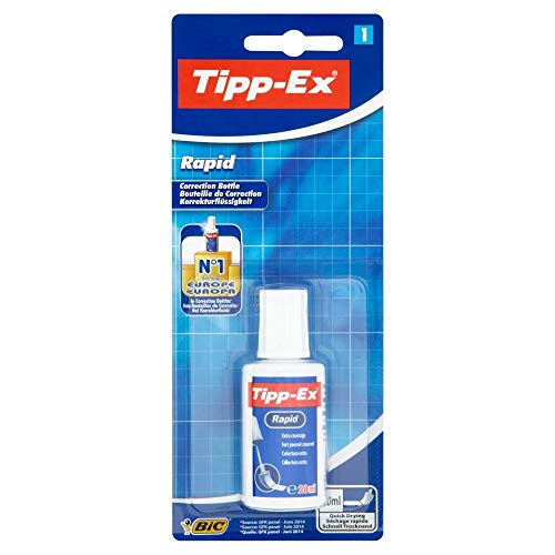 Tipp-Ex 2 X Rapid 20ml Correction Bottle 1 Pack