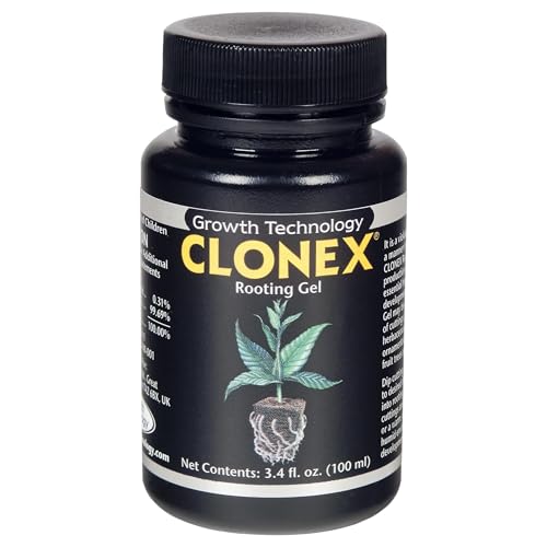 Clonex Rooting Gel - High-Performance Rooting Compound for Plant Cuttings, Contains IBA, Promotes Root Initiation & Development - 100ml