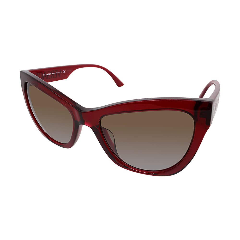 VERSACE スクエアフレムメカネ 0VE3297D 388 Versace 0VE3297D 388 Transparent red Square Eye Women's